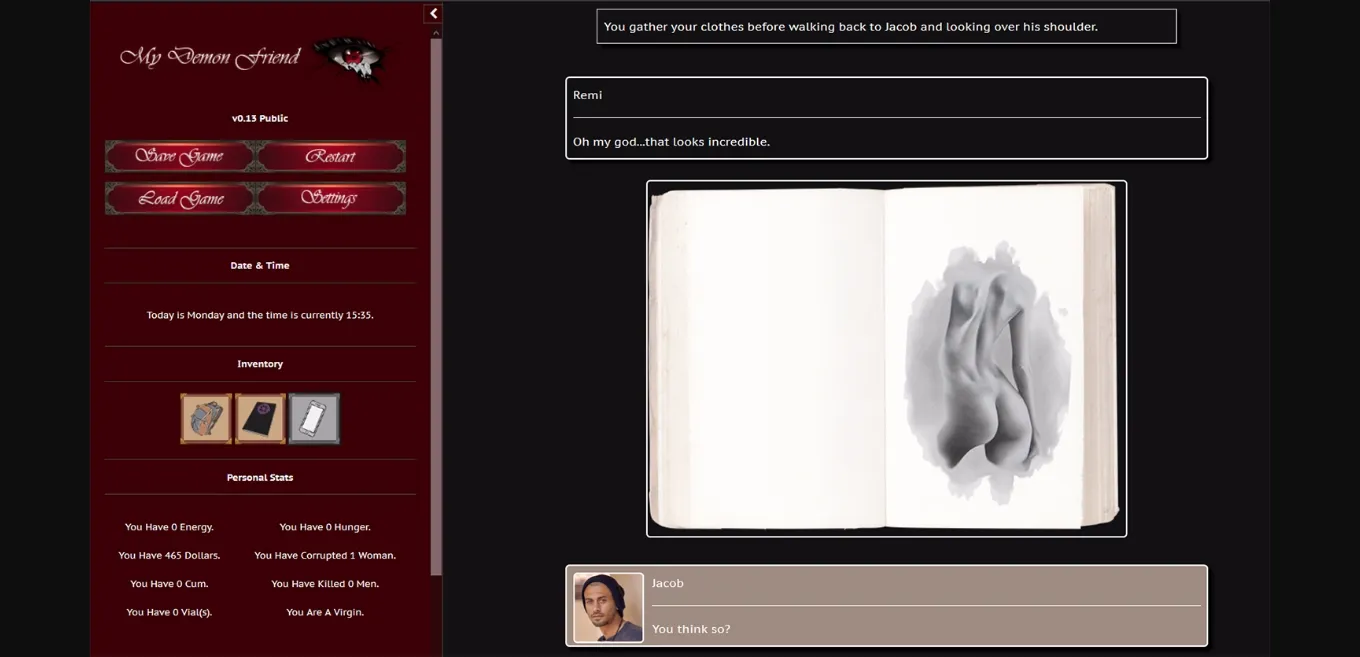 HTML Completed My Demon Friend [v1.2a] [Aviary] | Free Adult Games