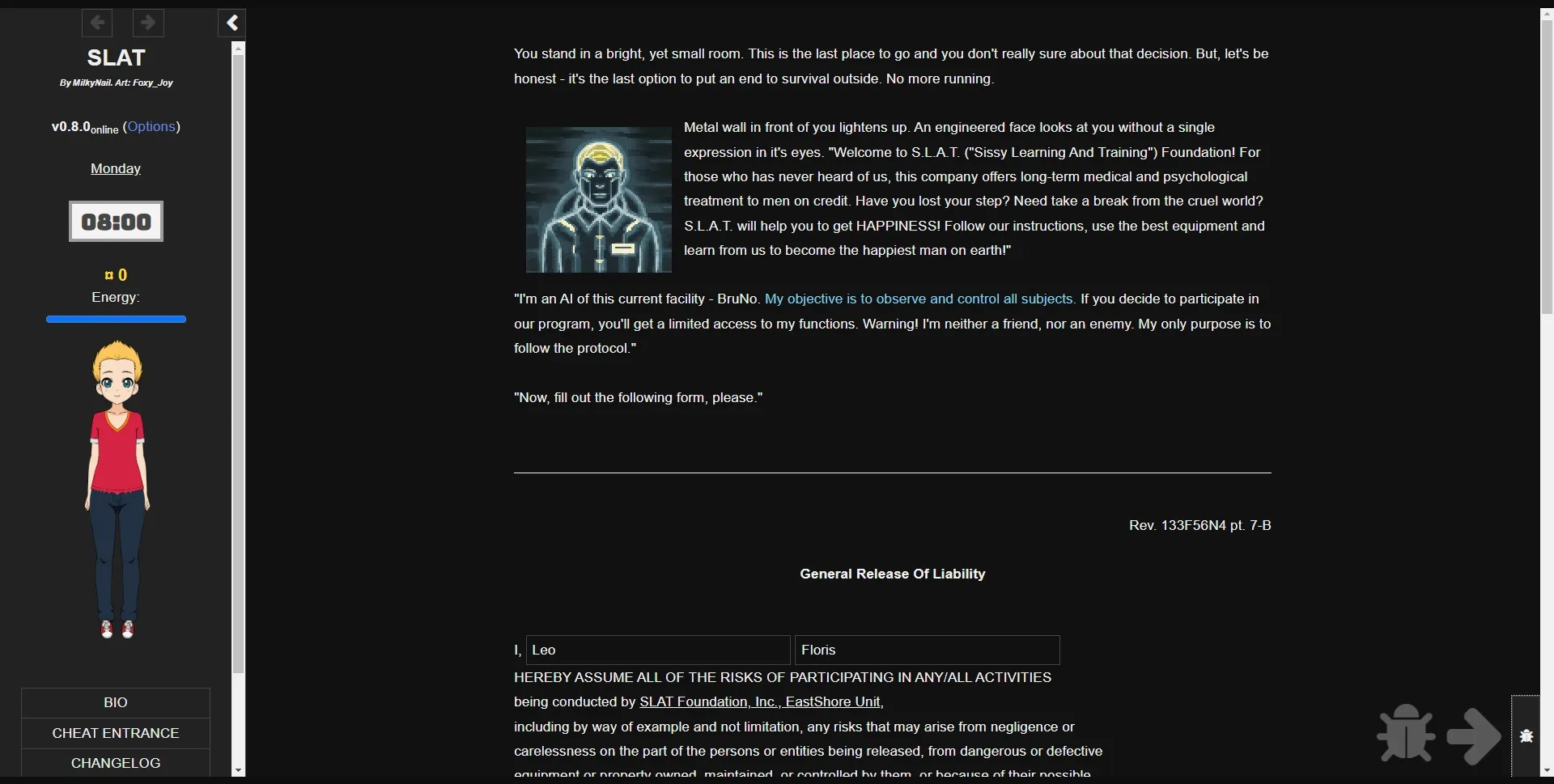 HTML Completed S.L.A.T. Foundation [v1.4.0] [MilkyNail] | Free Adult Games