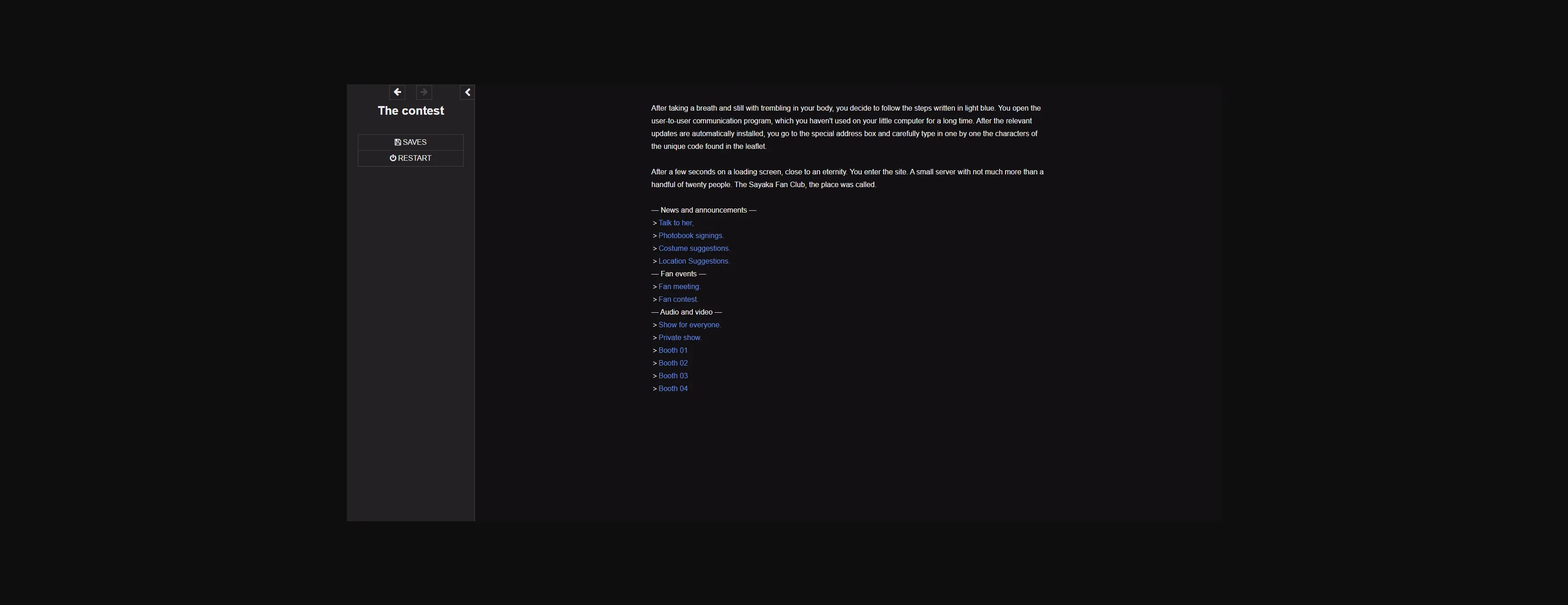 HTML Completed Sayaka's Lover Contest [Final] [AliceCult] | Free Adult Games