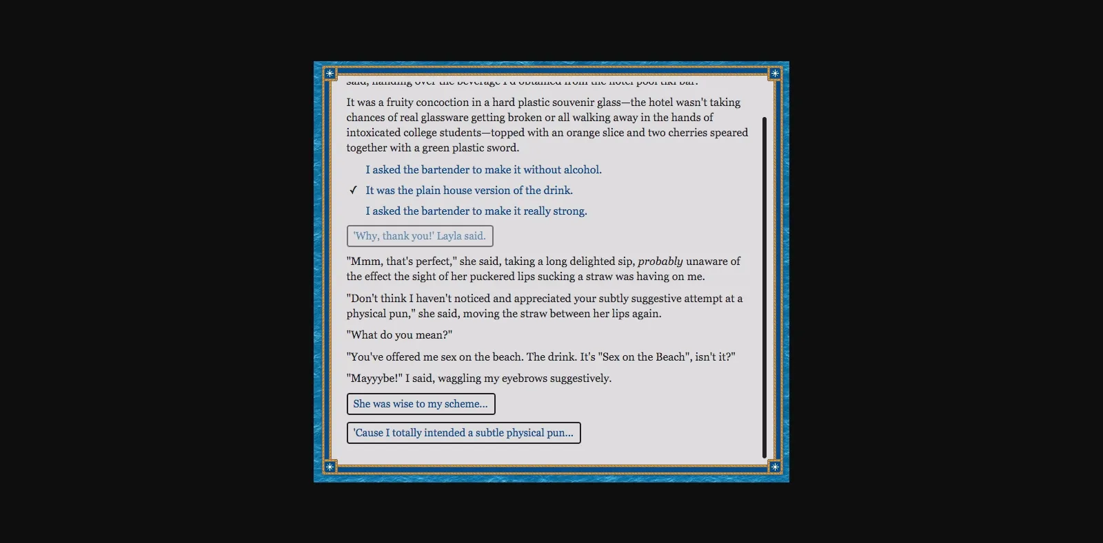 HTML Completed Sex on the Beach [Final] [Hanon Ondricek] | Free Adult Games