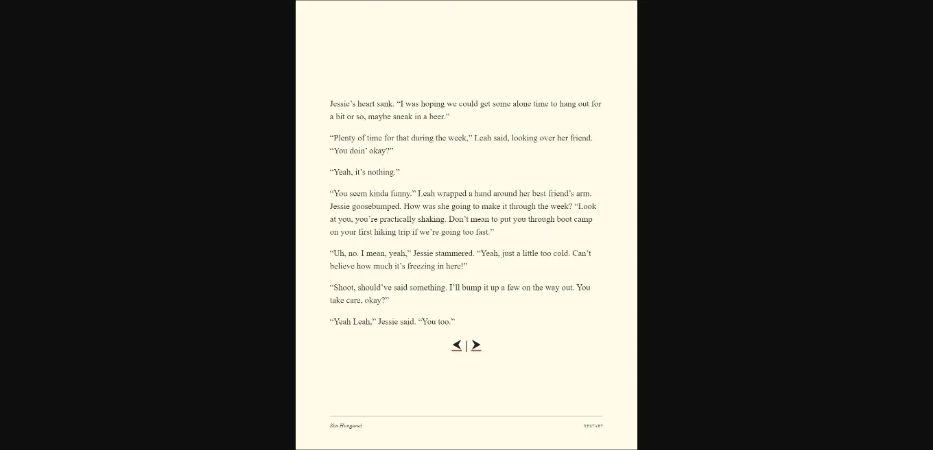 HTML Completed She Hungered [Final] [Ana Valens] | Free Adult Games