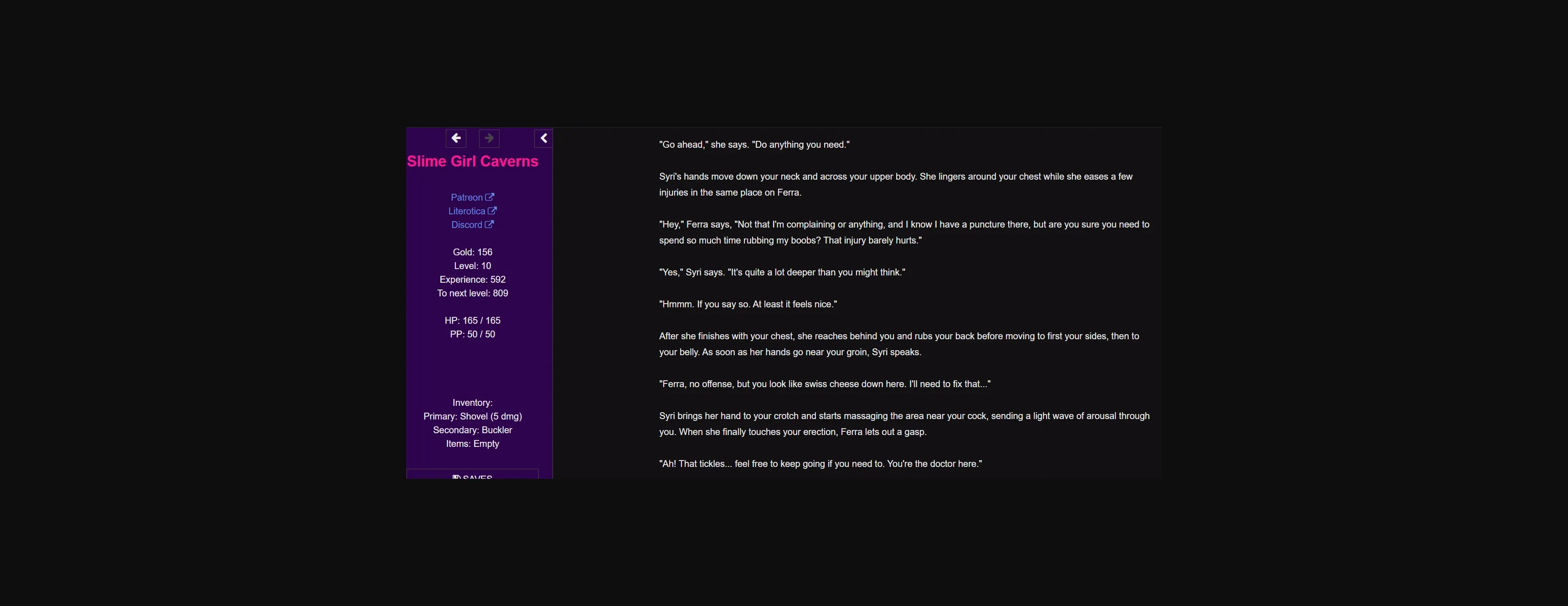 HTML Completed Slime Girl Caverns [v1.2.4] [Elizzyviolet] | Free Adult Games