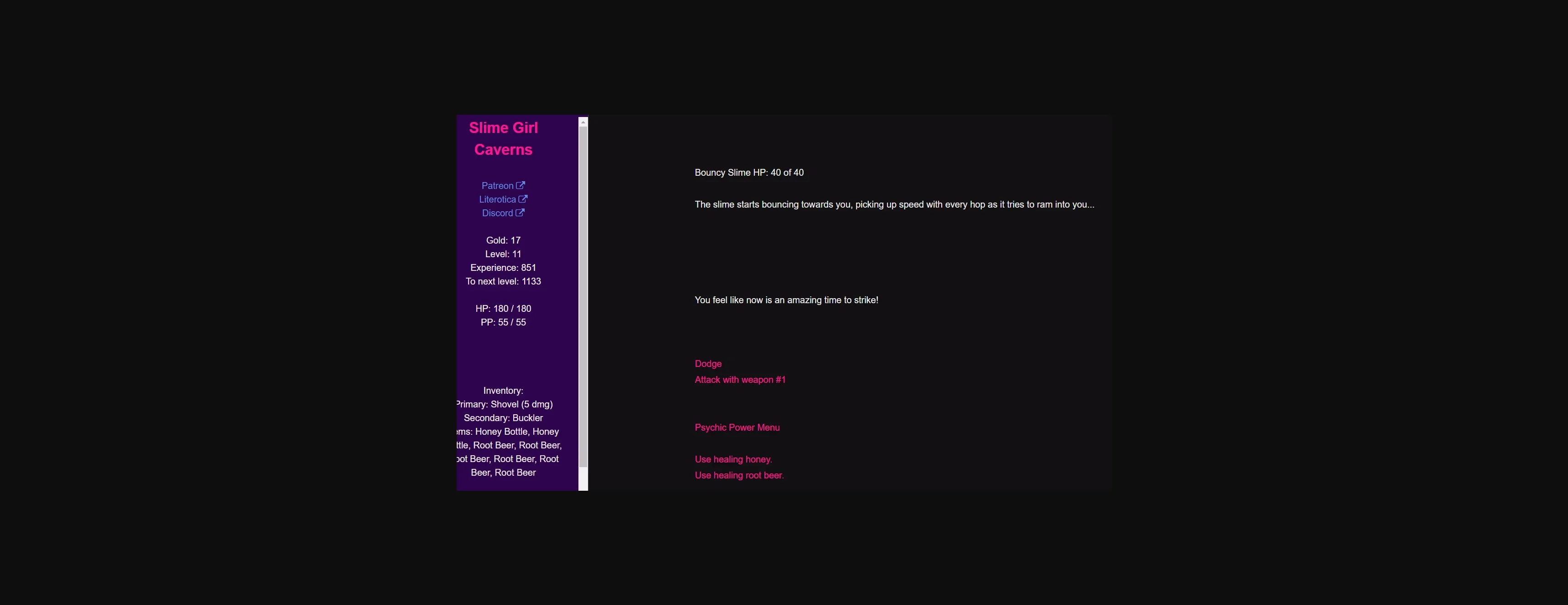 HTML Completed Slime Girl Caverns [v1.2.4] [Elizzyviolet] | Free Adult Games