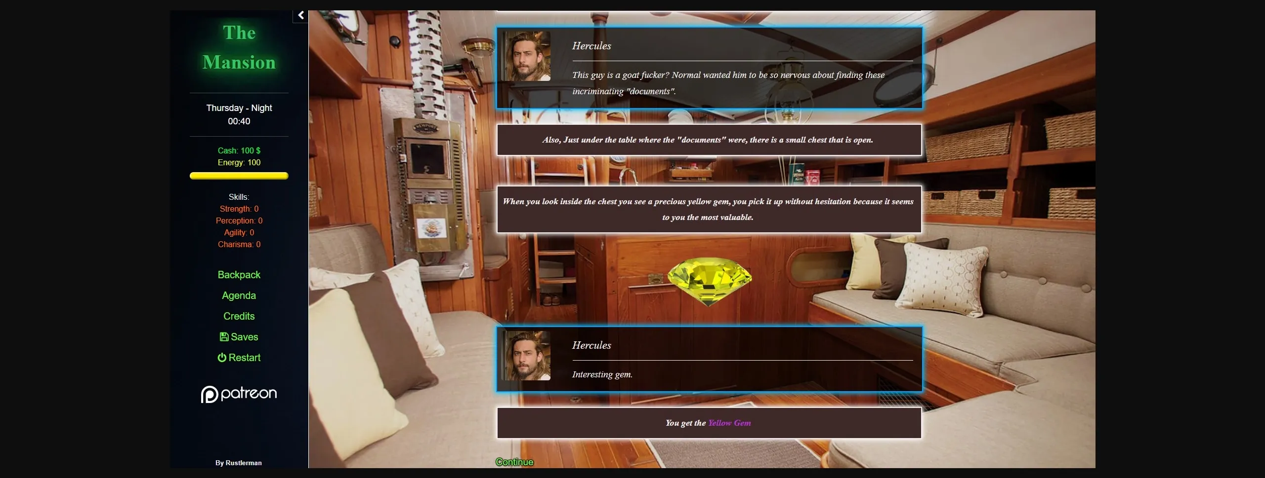 HTML Completed The Mansion [v1.05] [Rustlerman] | Free Adult Games