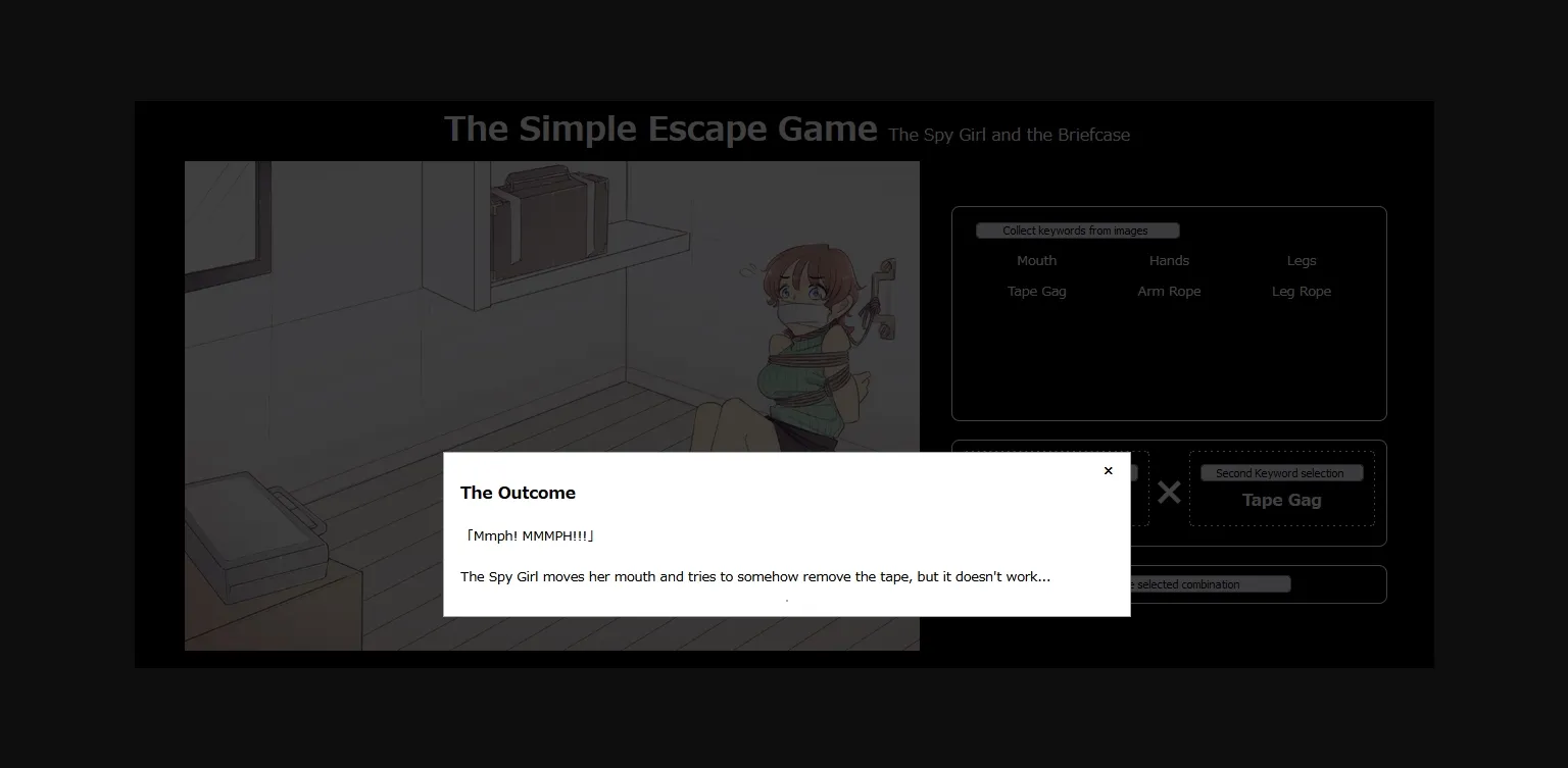HTML Completed The Simple Escape Game ~The Spy Girl and the Bag~ [Final] [TripleQ] | Free Adult Games
