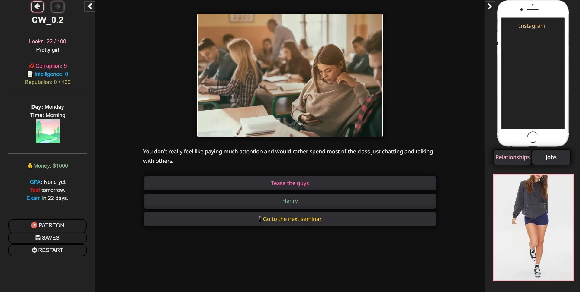 HTML Cupid's Way [v0.8] [shax0] | Free Adult Games