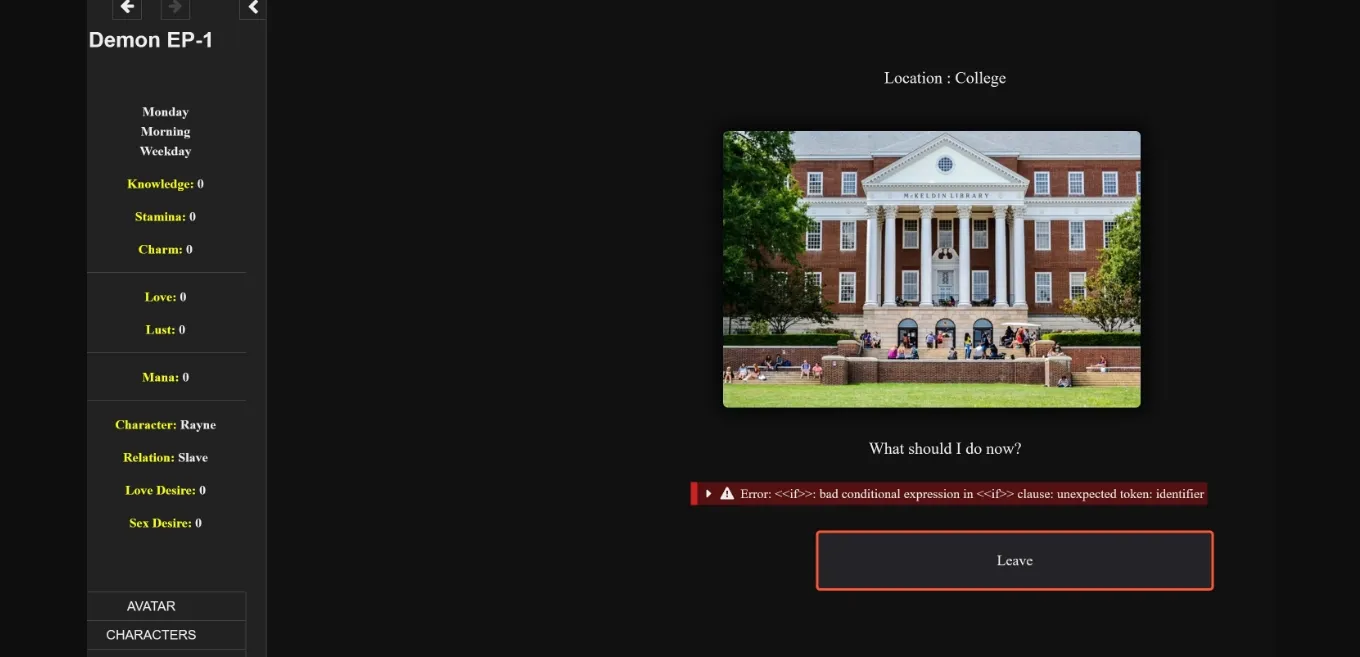HTML Demonic Cravings [Ep.4 v0.4] [The Twist] | Free Adult Games