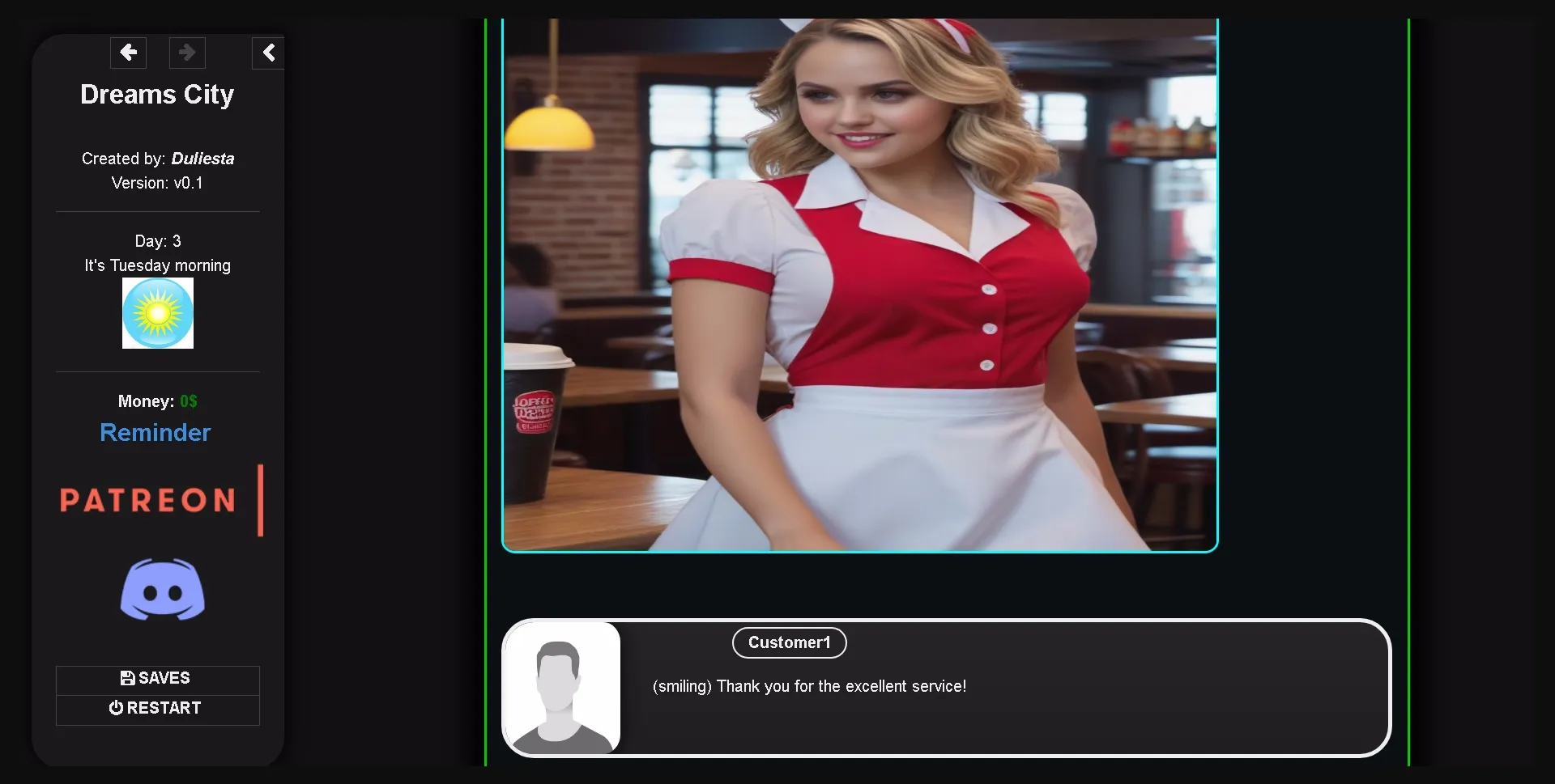 HTML Dreams City [v0.1] [Duliesta] | Free Adult Games