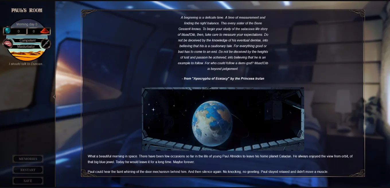 HTML Dune – Breeding a Dynasty [v0.2.1] [lmno] | Free Adult Games