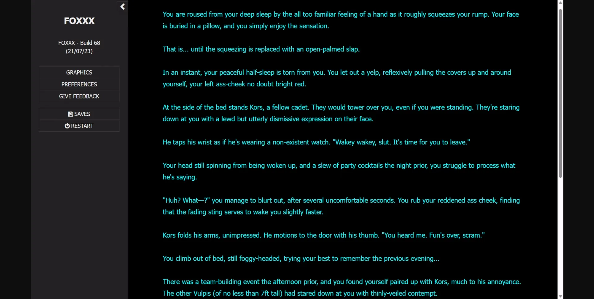 HTML FOXXX [Build 142] [Cottage Games] | Free Adult Games