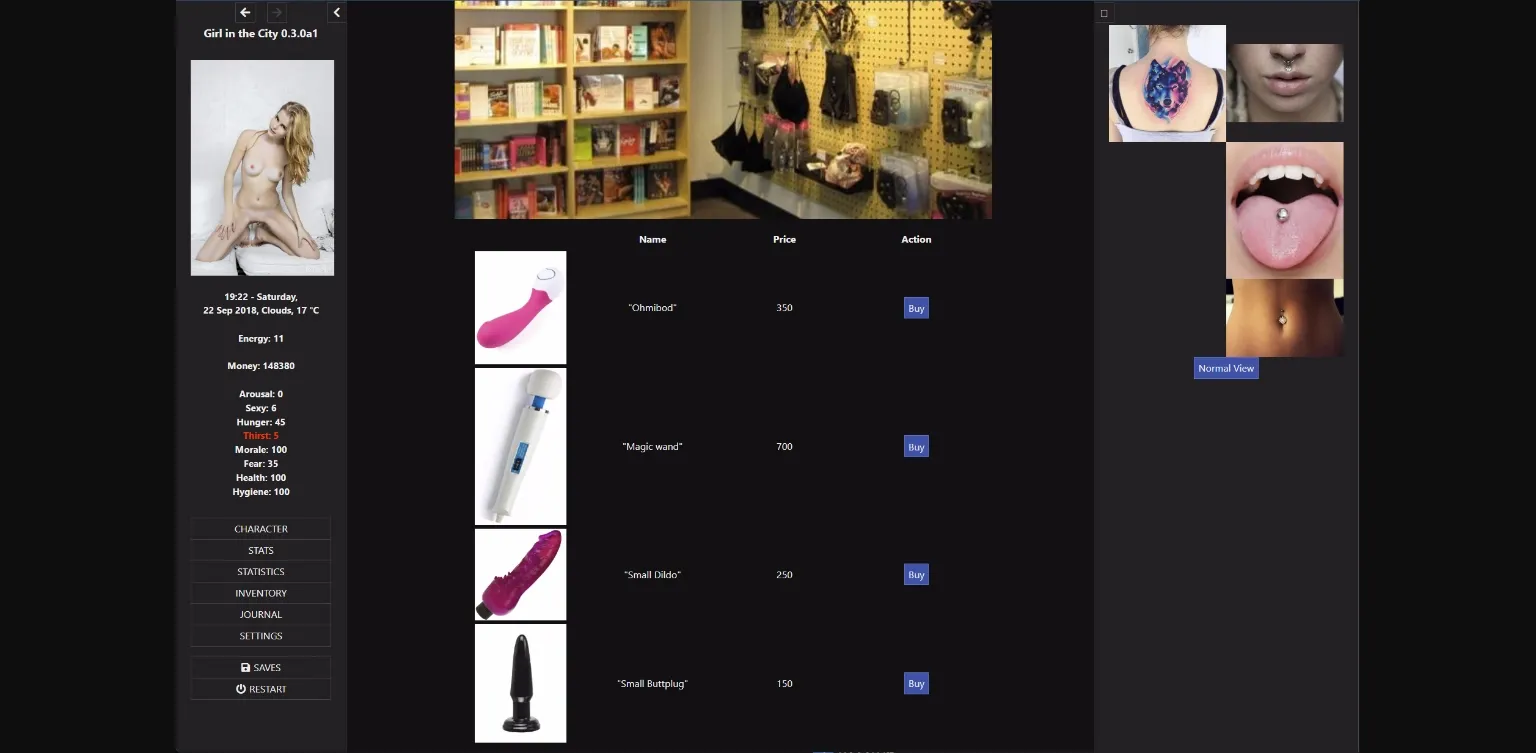 HTML Girl in the City [v0.4.0a1] [BK Games] | Free Adult Games