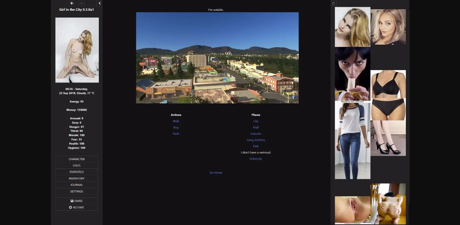 HTML Girl in the City [v0.4.0a1] [BK Games] | Free Adult Games