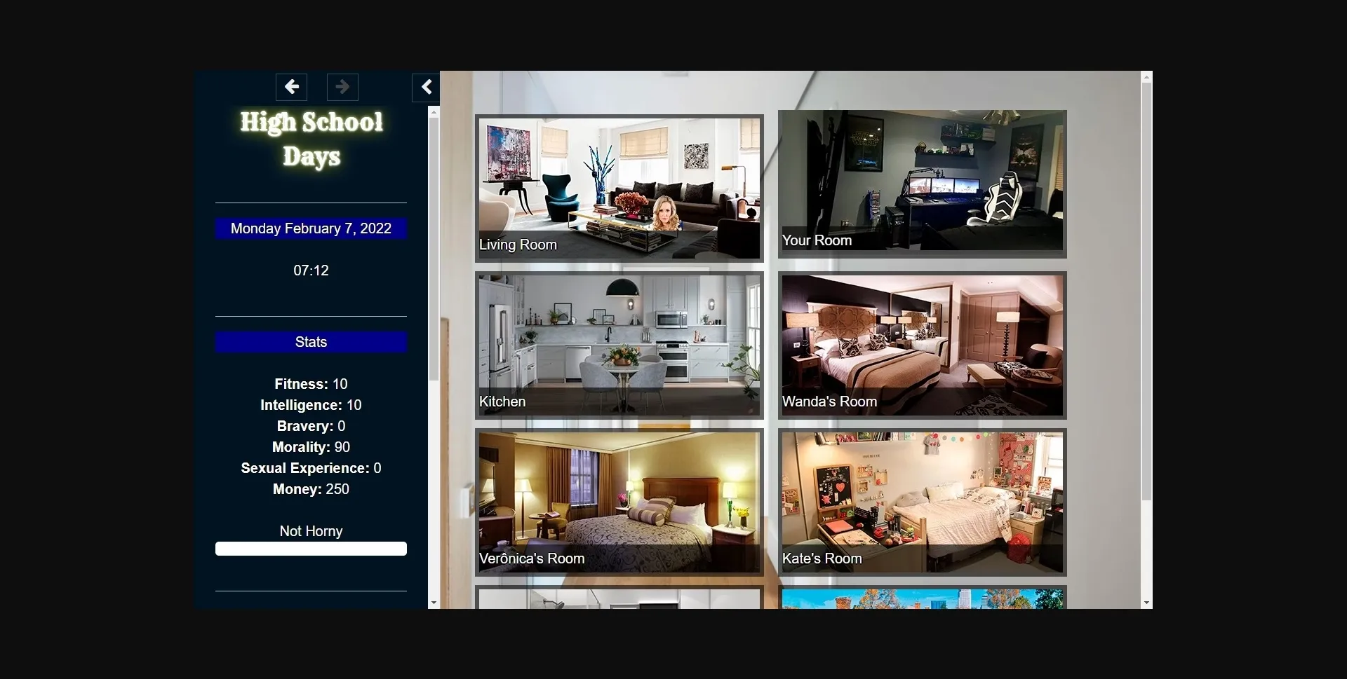 HTML High School Days [v0.0.9.5] [WWard] | Free Adult Games