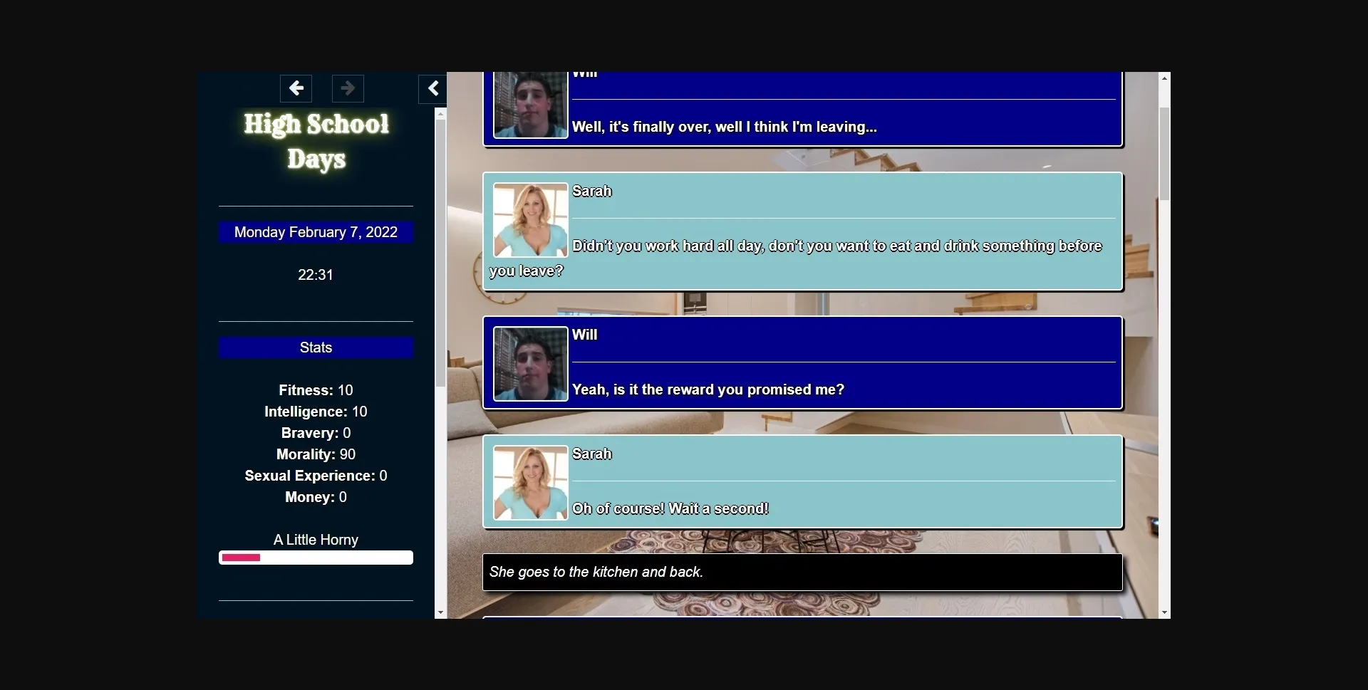 HTML High School Days [v0.0.9.5] [WWard] | Free Adult Games