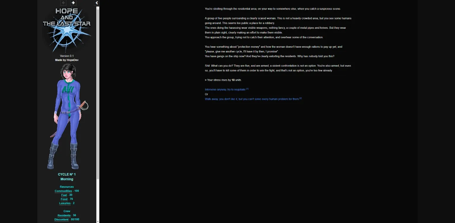 HTML Hope and the Last Star [v0.3] [HopeDev] | Free Adult Games