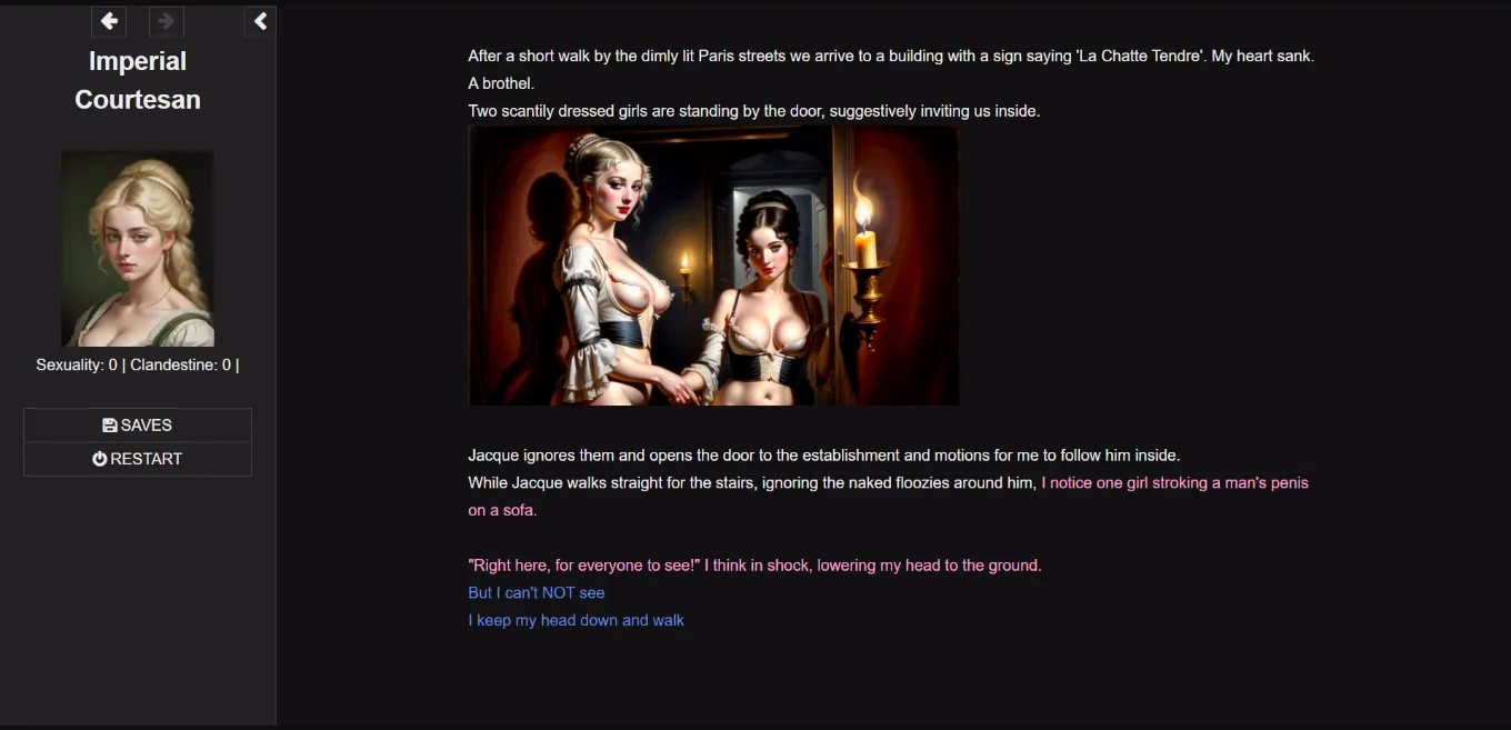HTML Imperial Courtesan [v0.1.5] [Imperial Eagle] | Free Adult Games