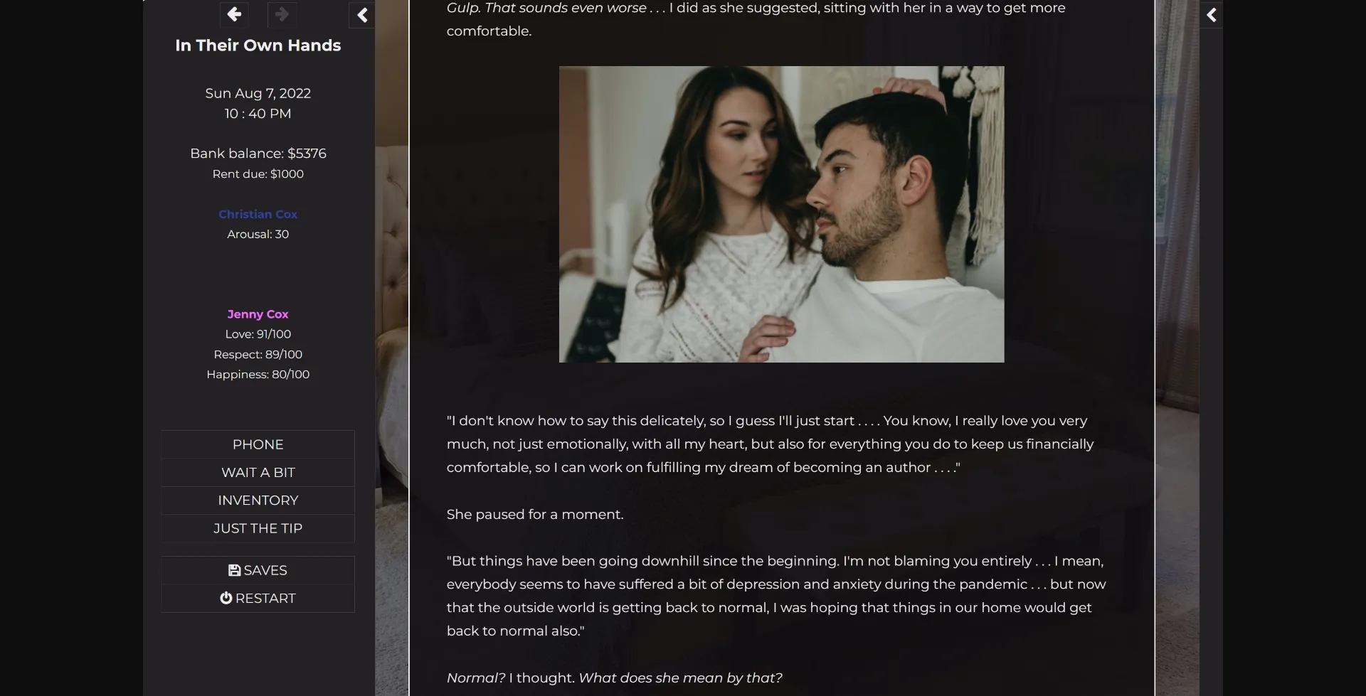 HTML In Their Own Hands [v0.1.4] [Surprise & Delight Media] | Free Adult Games