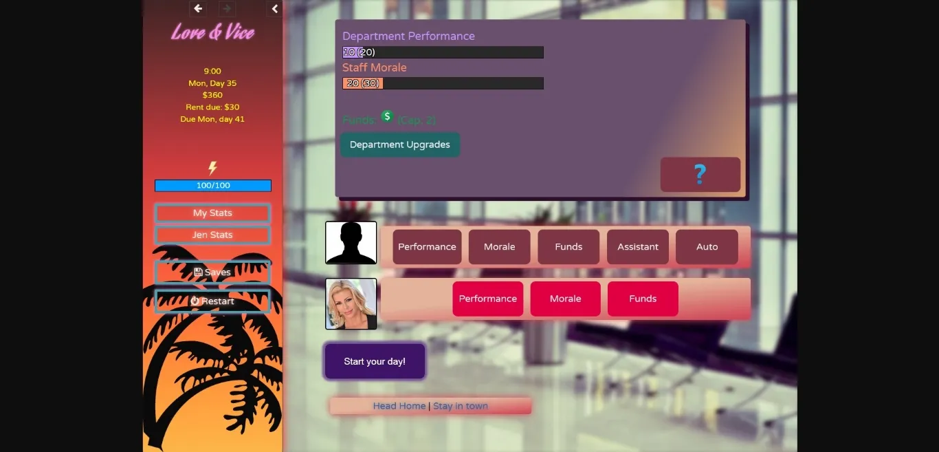 HTML Love & Vice [R15] [MakinWaves] | Free Adult Games