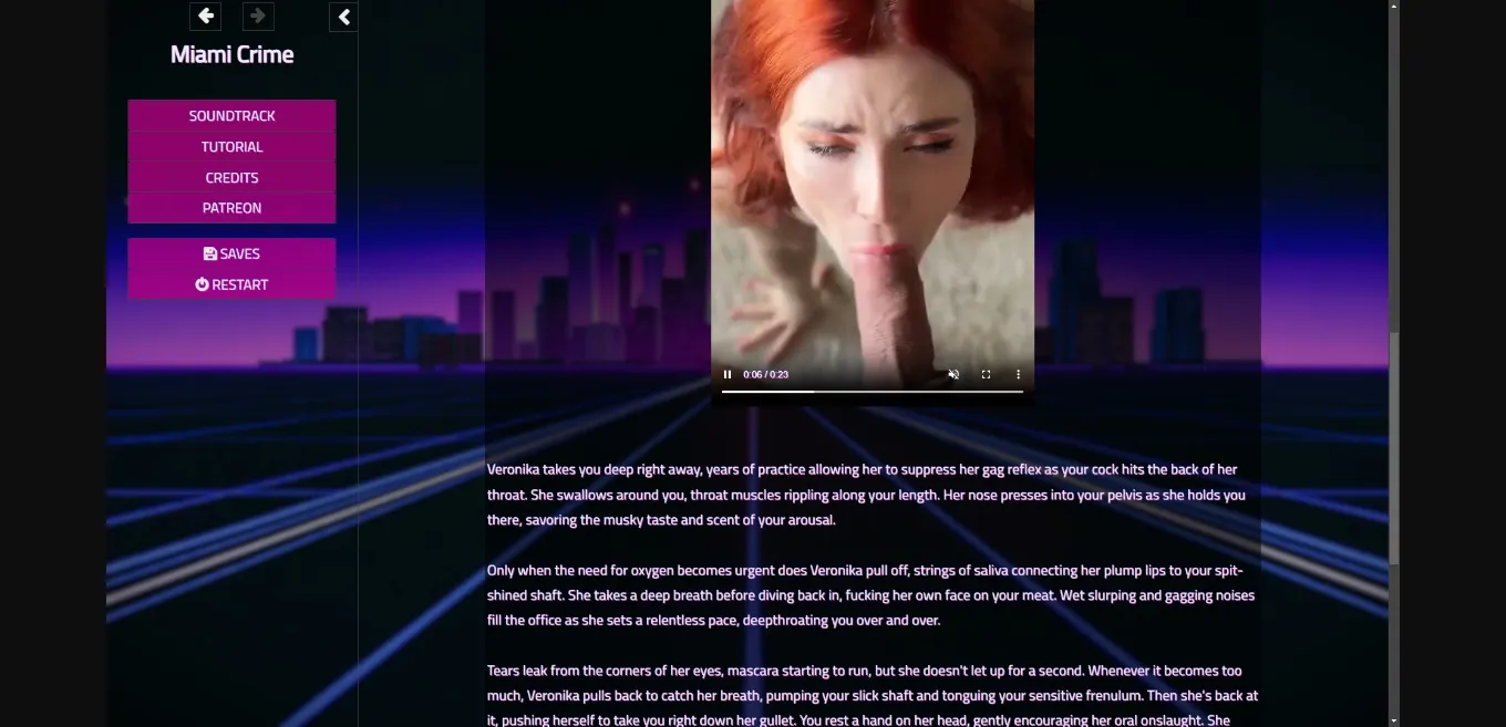 HTML Miami Crime [v0.83.1] [MercuryDev] | Free Adult Games