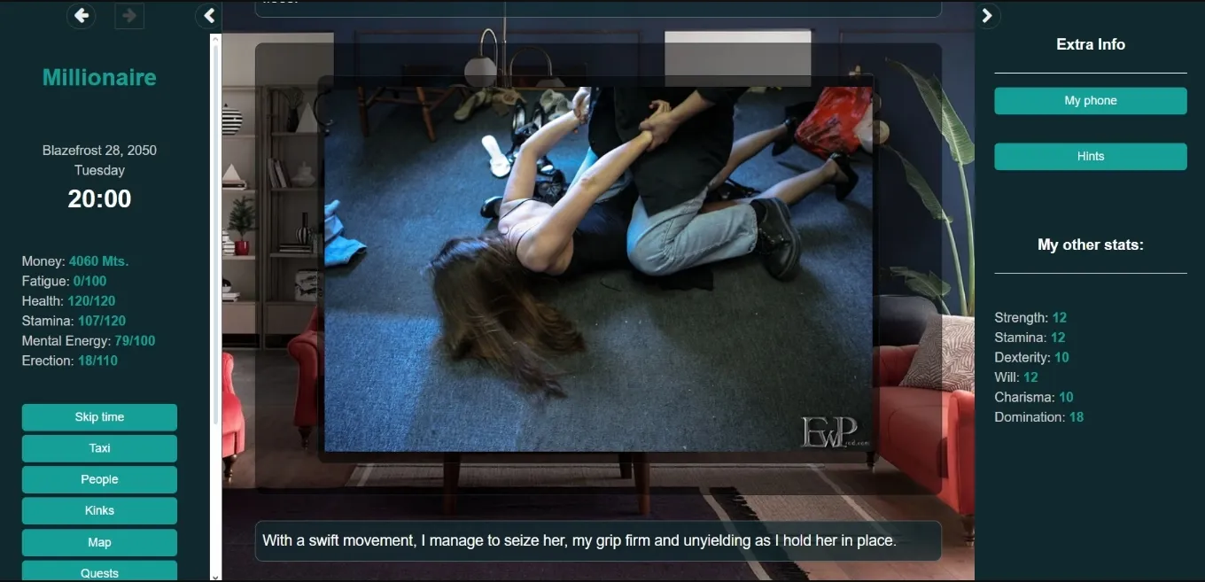 HTML Millionaire [v0.2a] [Deep Spirit] | Free Adult Games