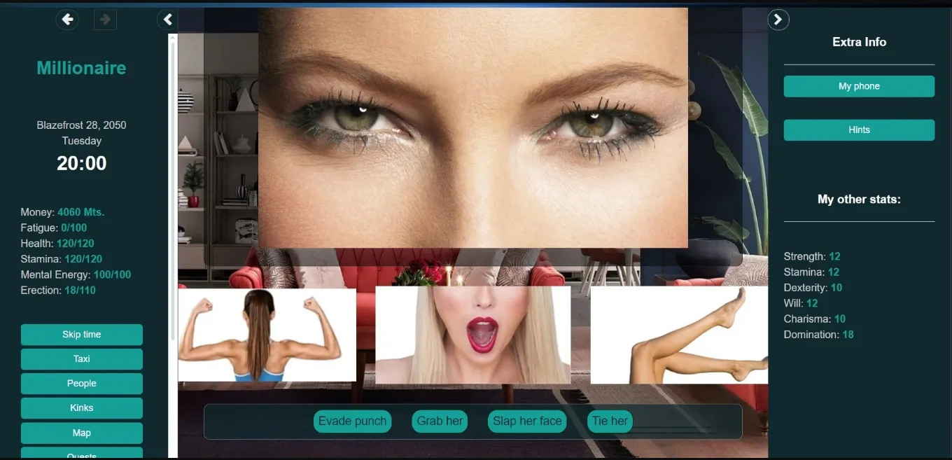 HTML Millionaire [v0.2a] [Deep Spirit] | Free Adult Games