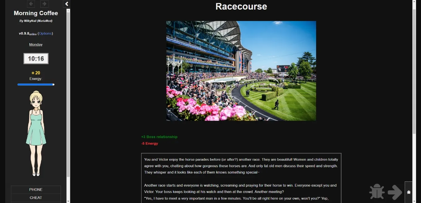 HTML Morning Coffee [v1.1.0] [MilkyNail] | Free Adult Games