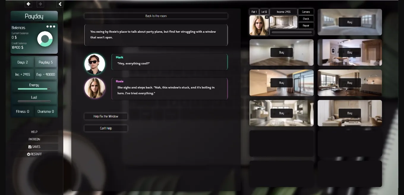 HTML PayDay [v0.1.5] [PayDay] | Free Adult Games