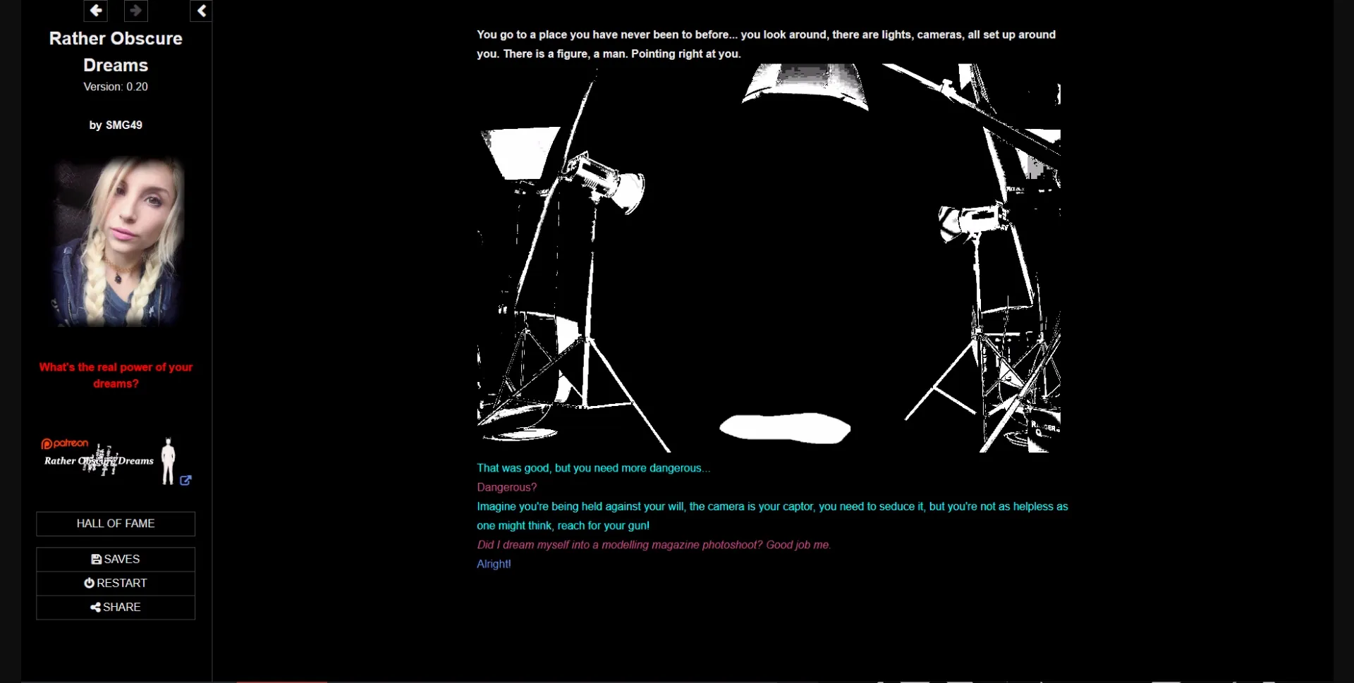 HTML Rather Obscure Dreams [v0.21] [SMG49] | Free Adult Games