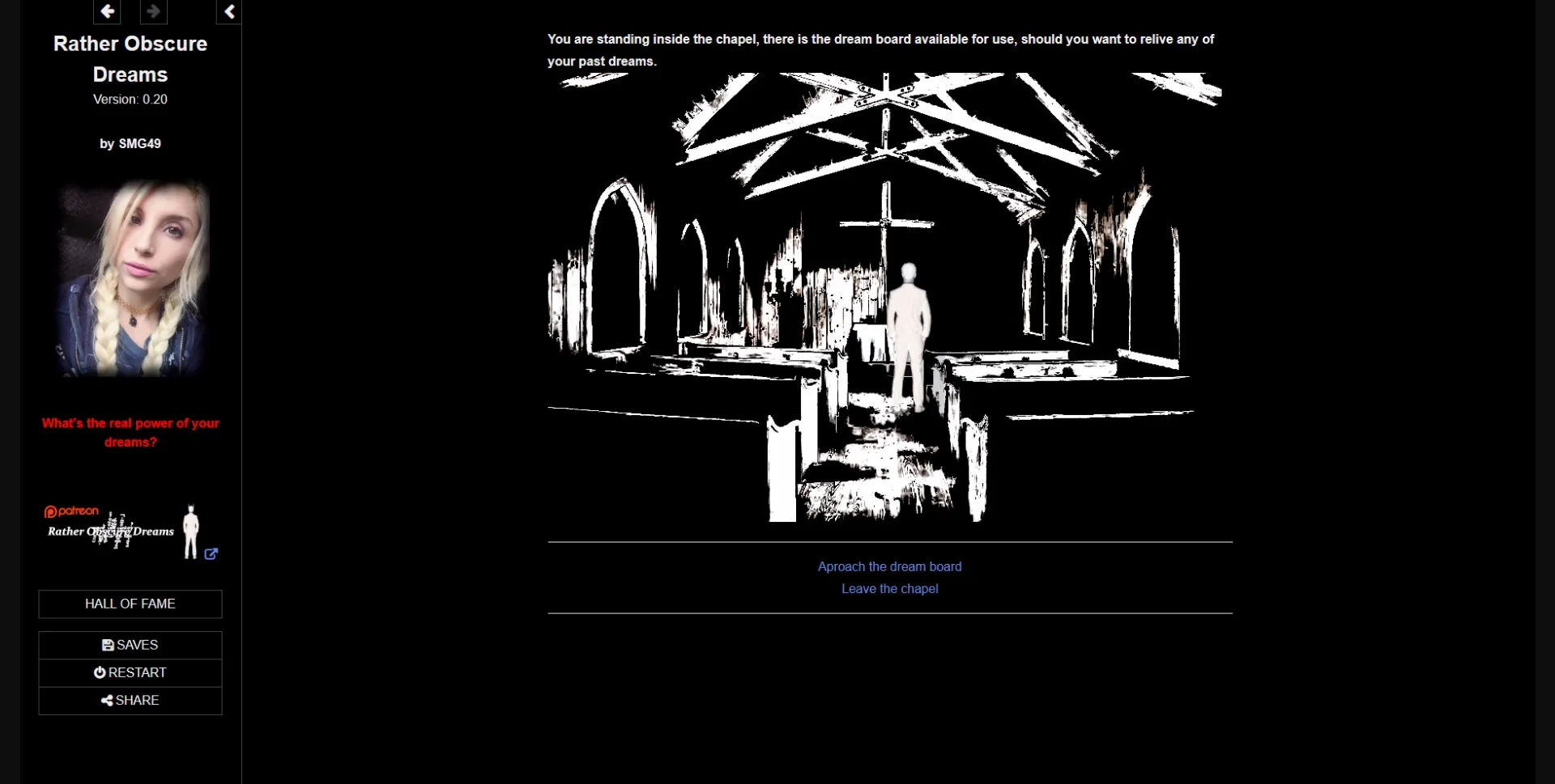 HTML Rather Obscure Dreams [v0.21] [SMG49] | Free Adult Games