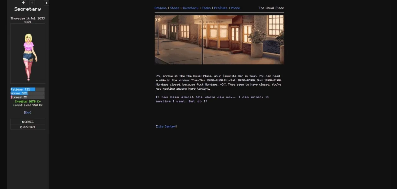 HTML Secretary [v1.0.6.4] [Deedee] | Free Adult Games