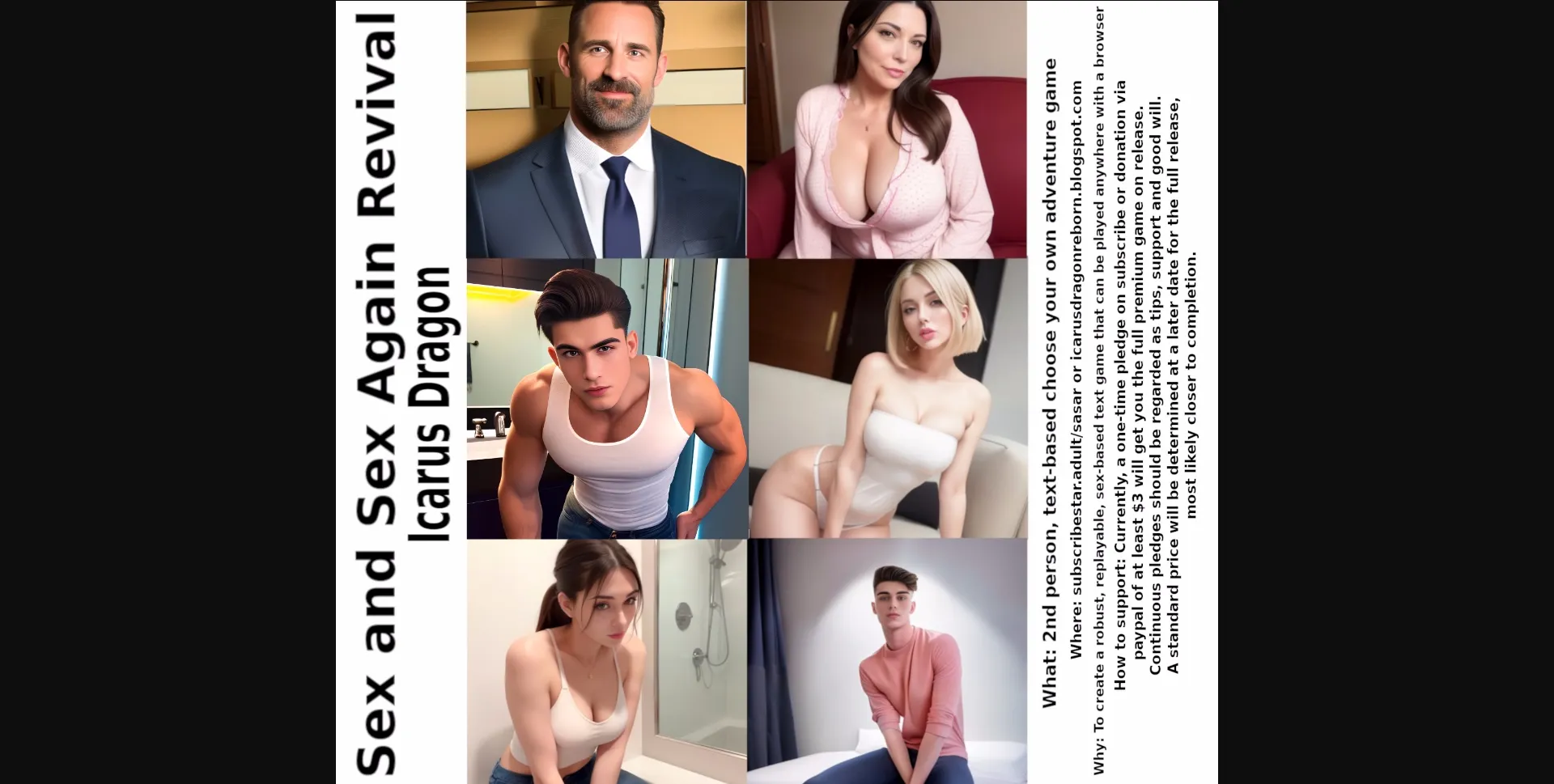 HTML Sex and Sex Again Revival [v2406A] [IcarusDragon] | Free Adult Games