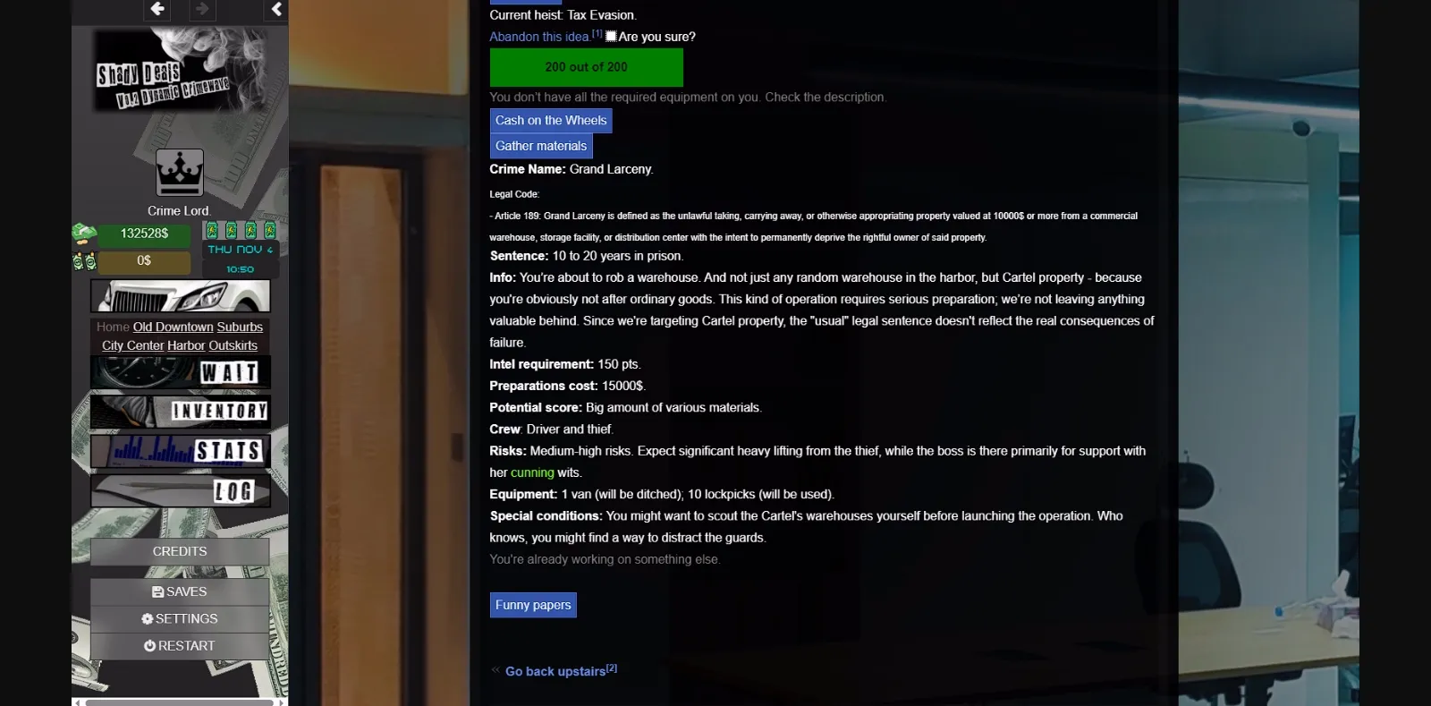 HTML Shady Deals [v0.3.4] [Kroo] | Free Adult Games