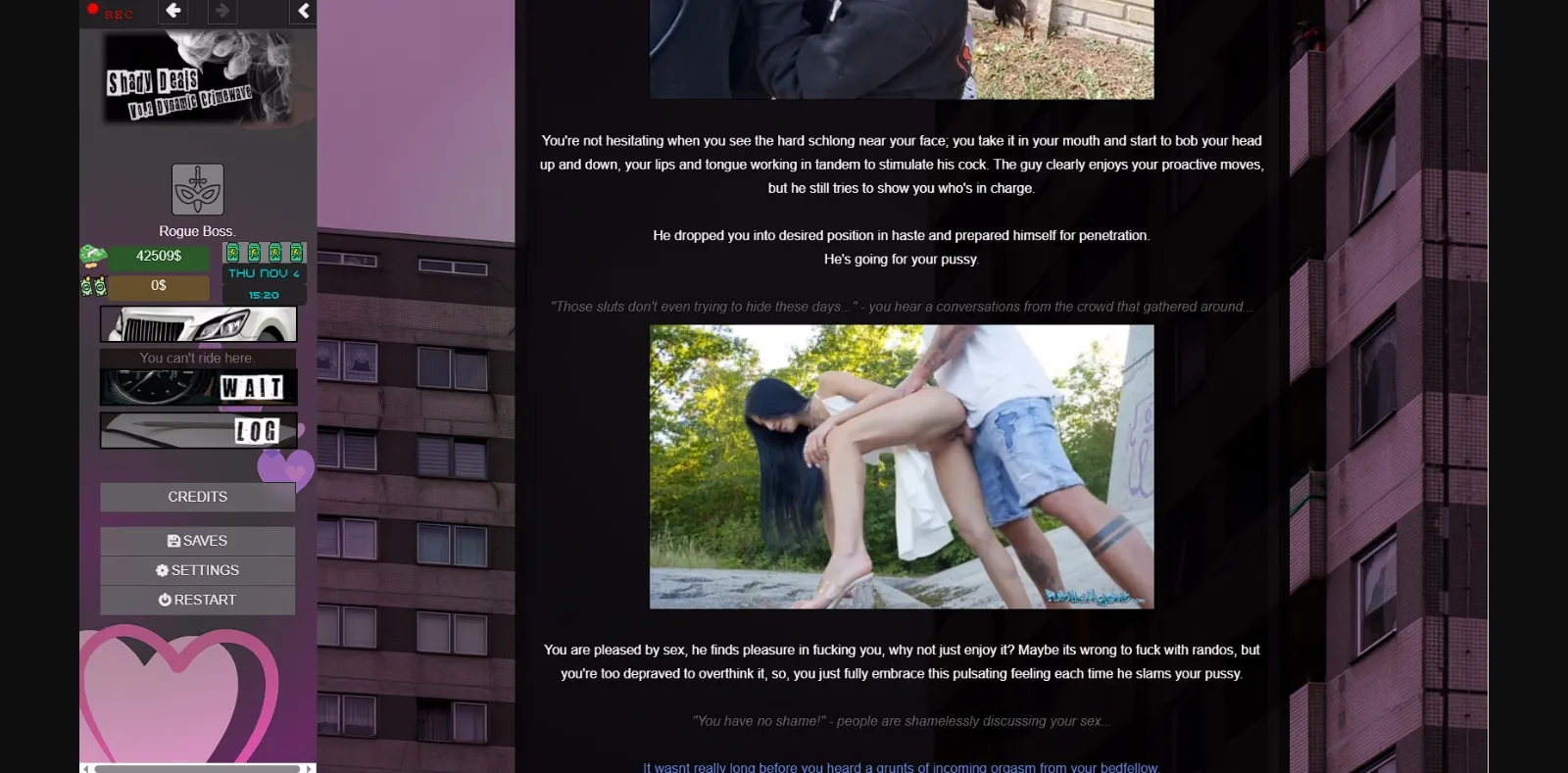 HTML Shady Deals [v0.3.4] [Kroo] | Free Adult Games