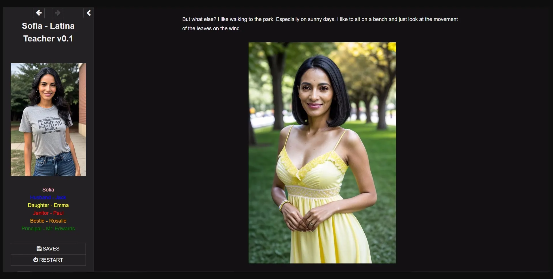 HTML SLT - Sofia Latina Teacher [v0.1] [Shiftcik] | Free Adult Games