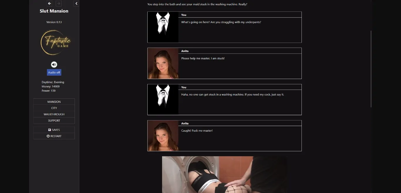 HTML Slut Mansion [v0.14] [Faptastic Game] | Free Adult Games