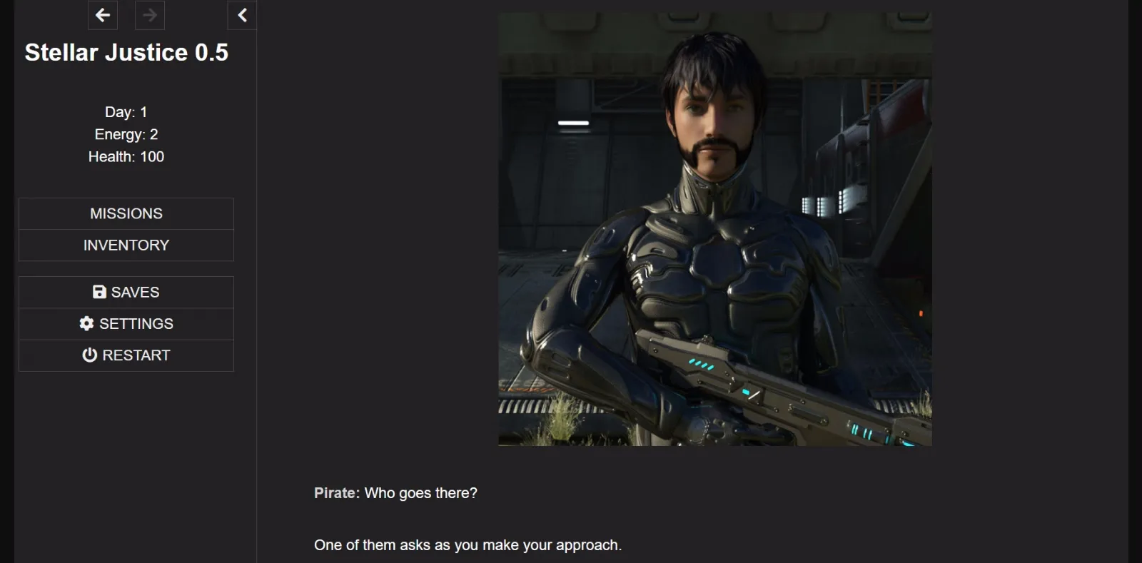 HTML Stellar Justice [v0.5] [Primal356] | Free Adult Games