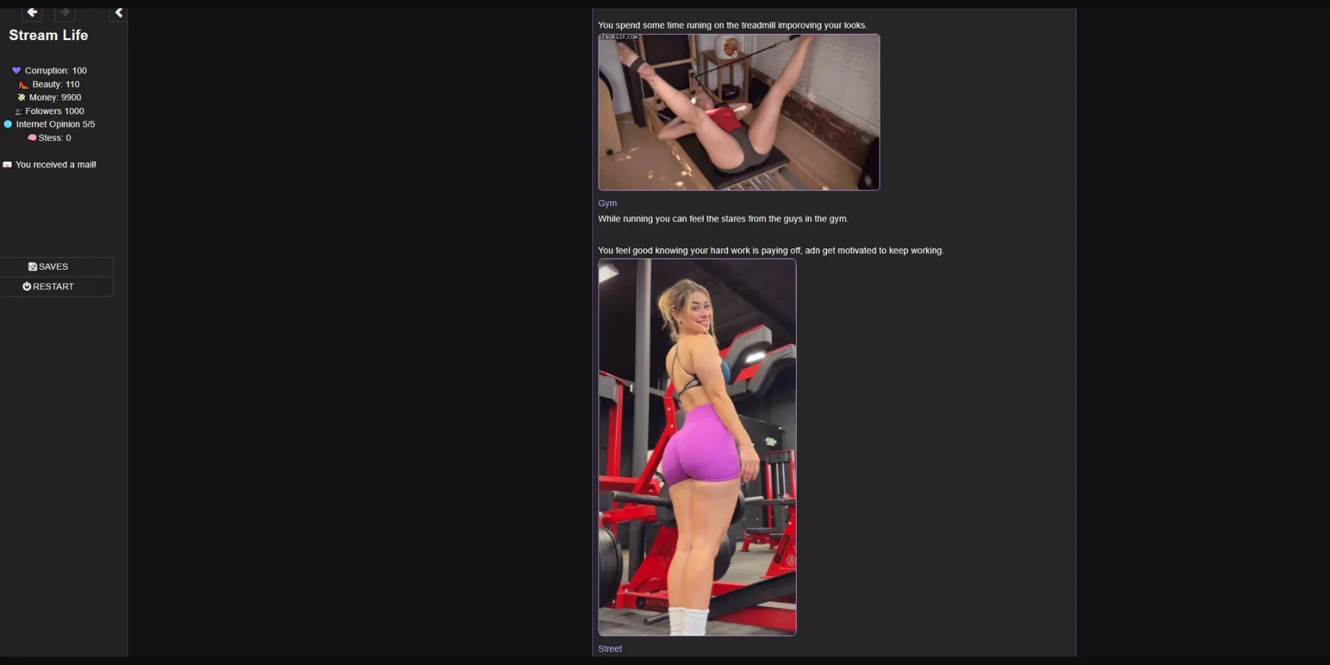 HTML Stream Life [v0.2.5 Remake] [Streamer Life] | Free Adult Games