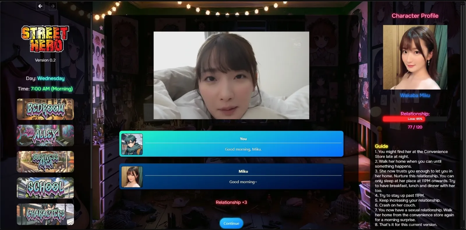 HTML Street Hero [v0.4a] [Safriscoffi] | Free Adult Games