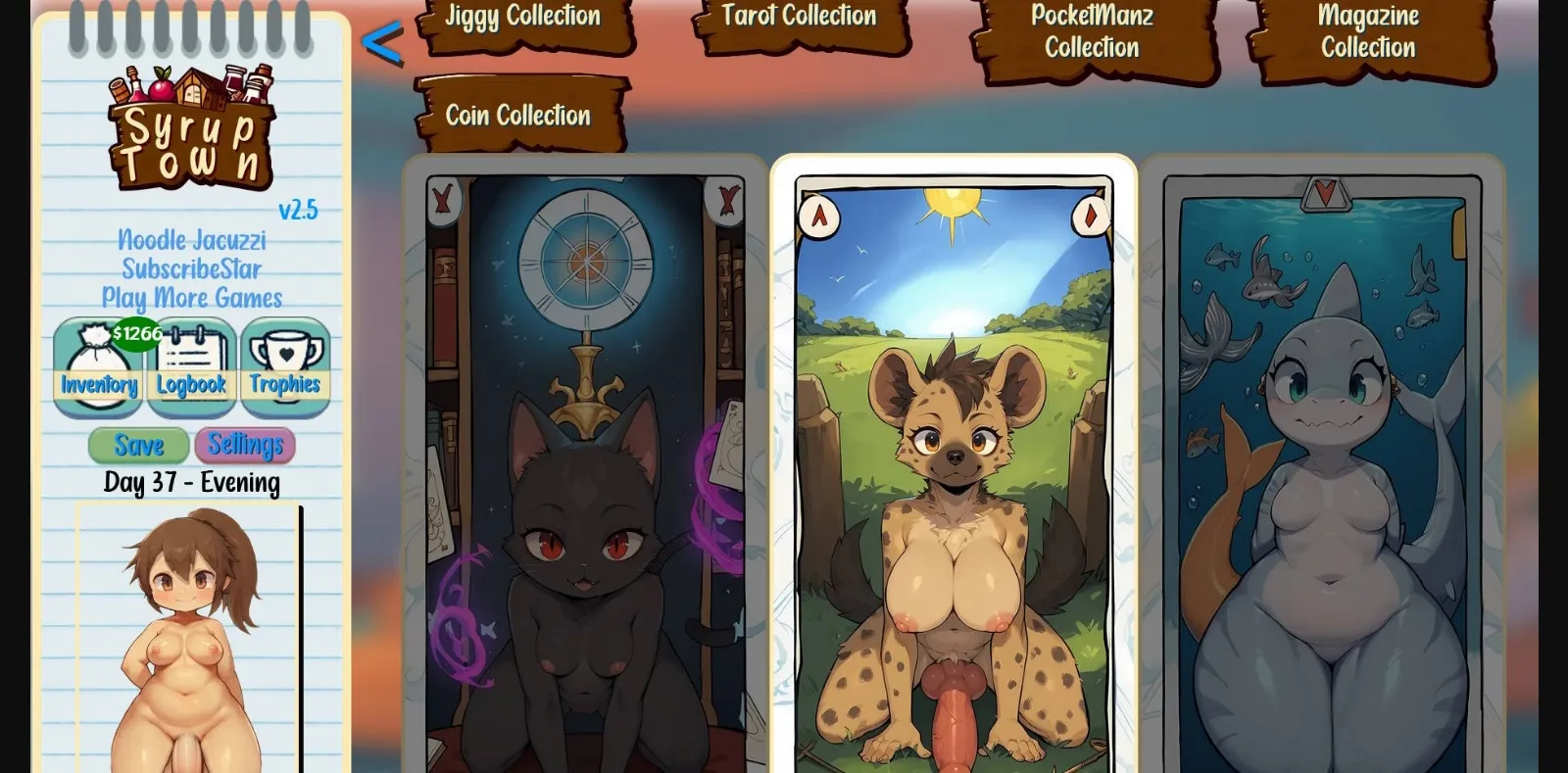 HTML Syrup Town [v3.1] [NoodleJacuzzi] | Free Adult Games