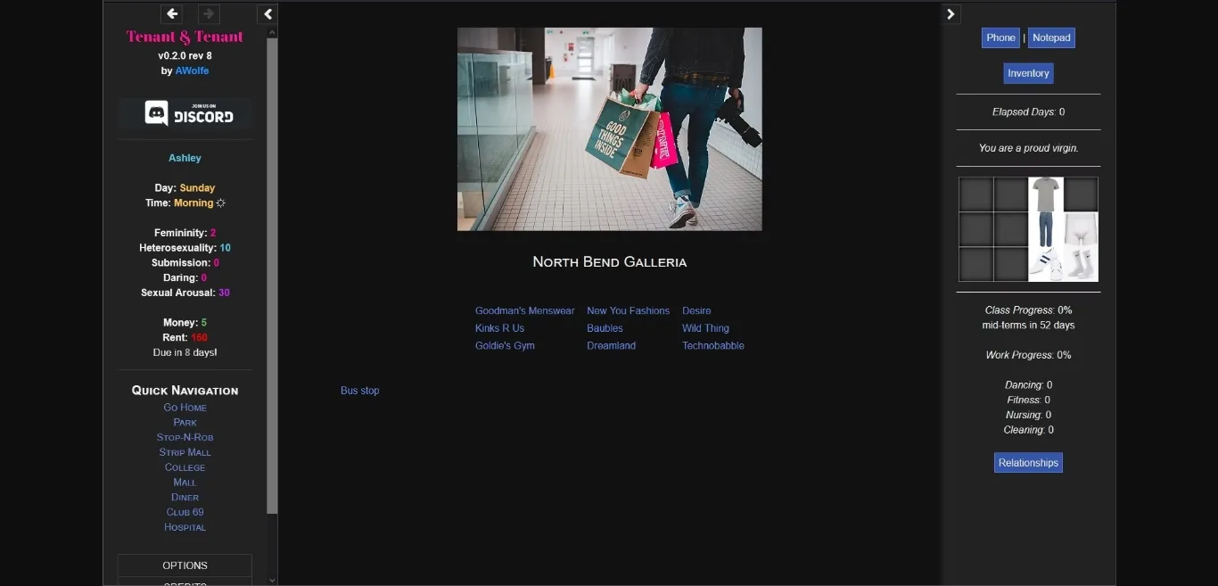 HTML Tenant & Tenant [v0.4.2c] [AWolfe] | Free Adult Games