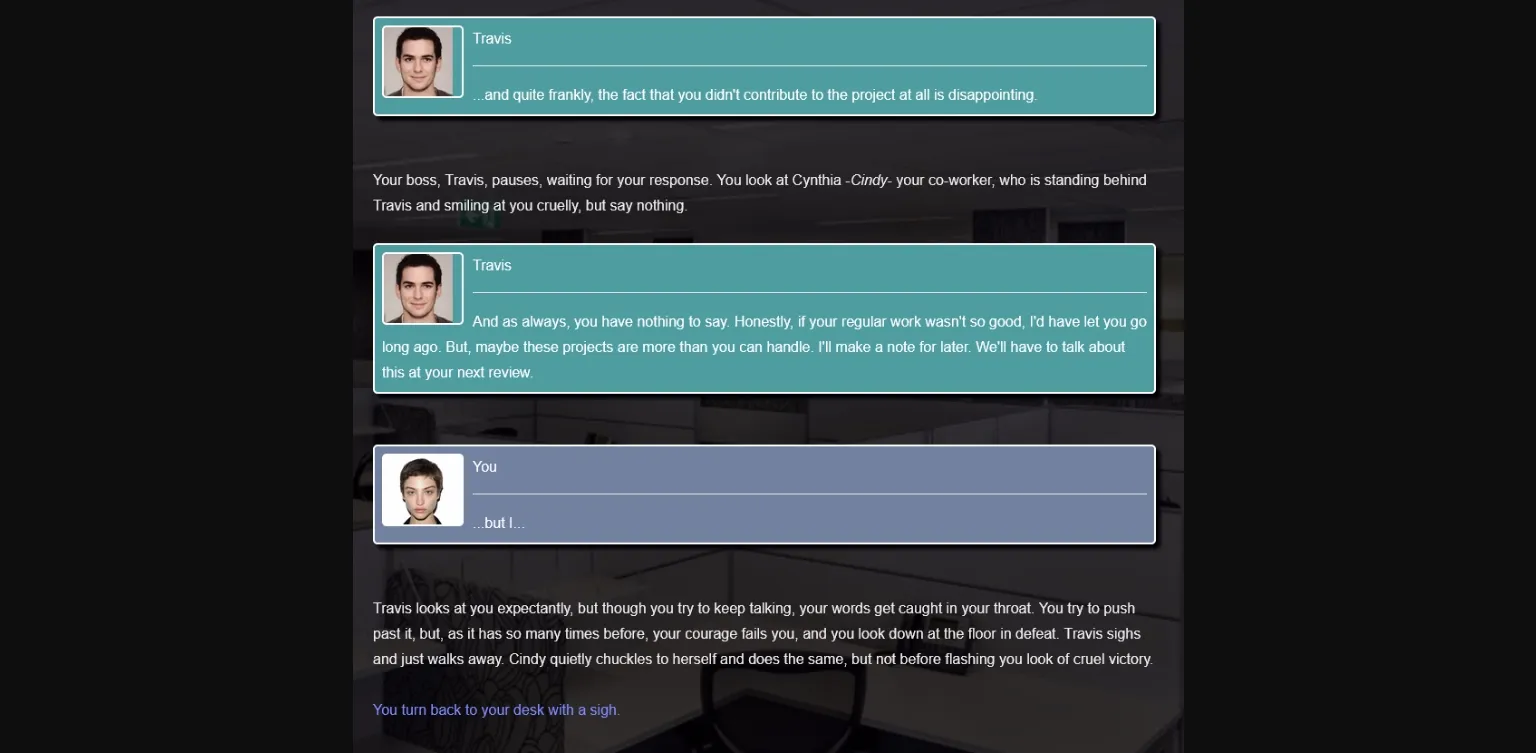 HTML The Guide to Being Assertive [v0.3.1.1 Public] [AnonymousMan] | Free Adult Games
