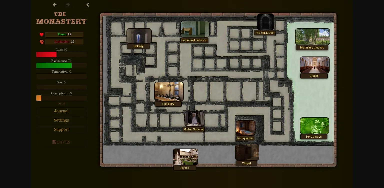 HTML The Monastery [v0.11.0.0] [Alcahest] | Free Adult Games