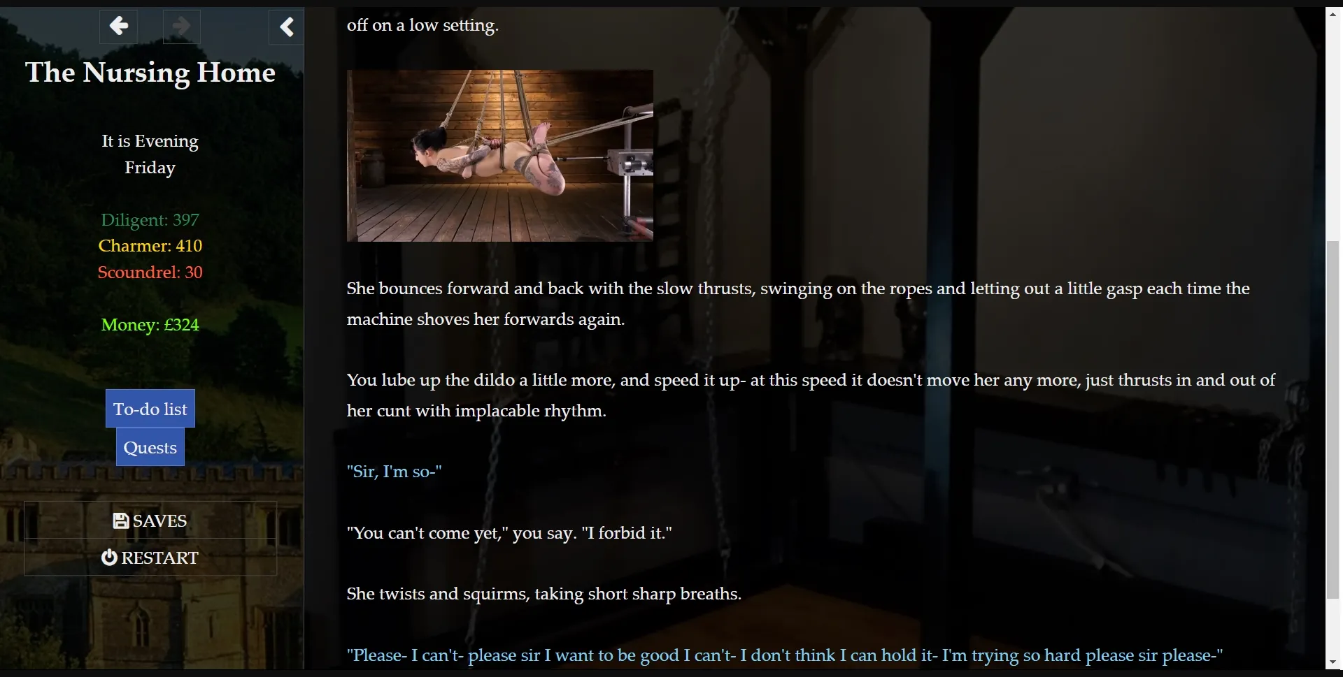 HTML The Nursing Home [v0.3] [Scrungly Games] | Free Adult Games