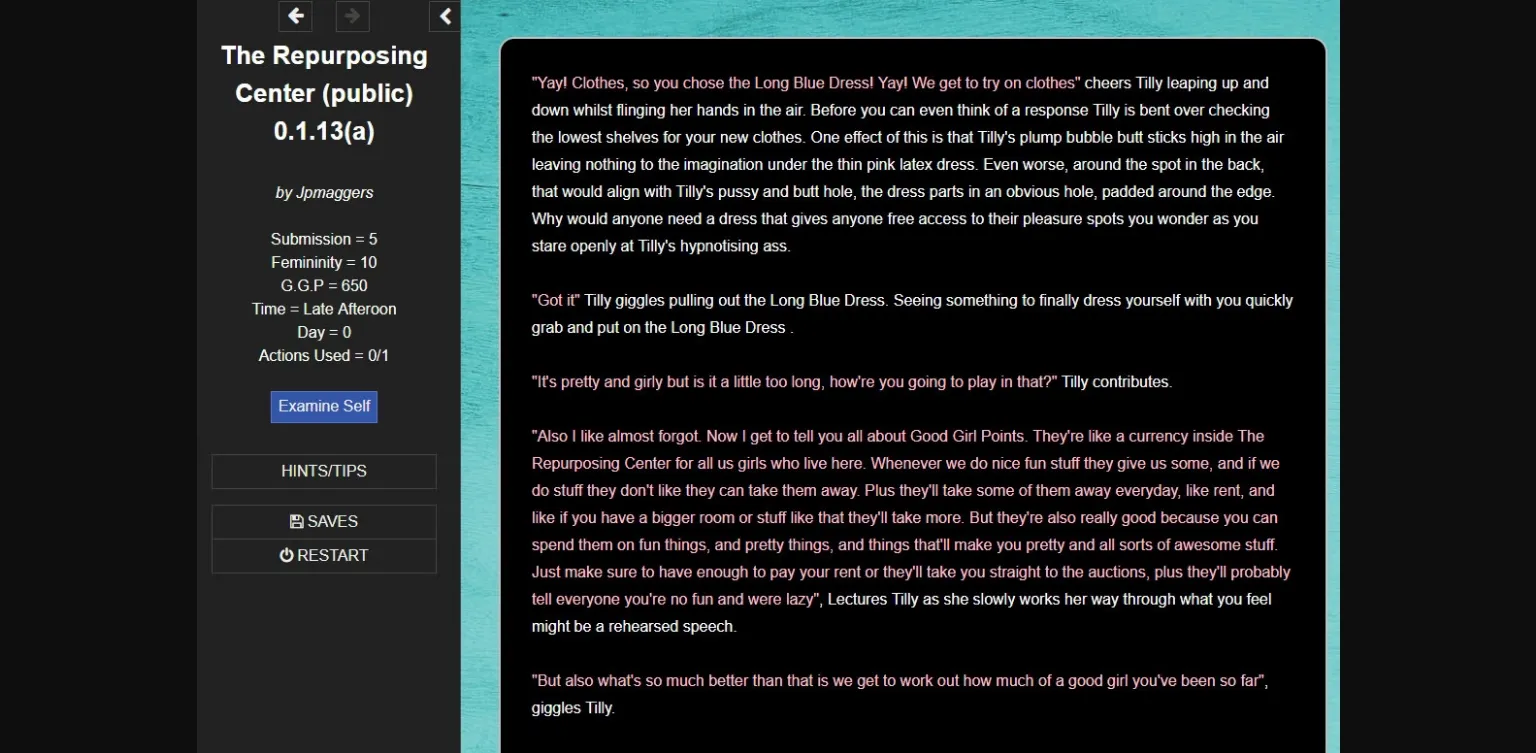 HTML The Repurposing Center [v0.5.23a Public] [Jpmaggers] | Free Adult Games