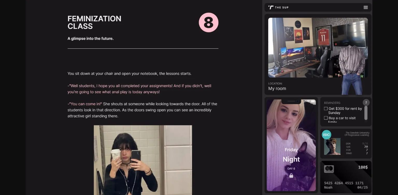 HTML The SUP [v0.9] [MegyMonster] | Free Adult Games