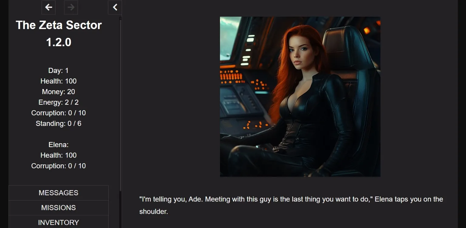 HTML The Zeta Sector [v1.2.51] [Primal356] | Free Adult Games