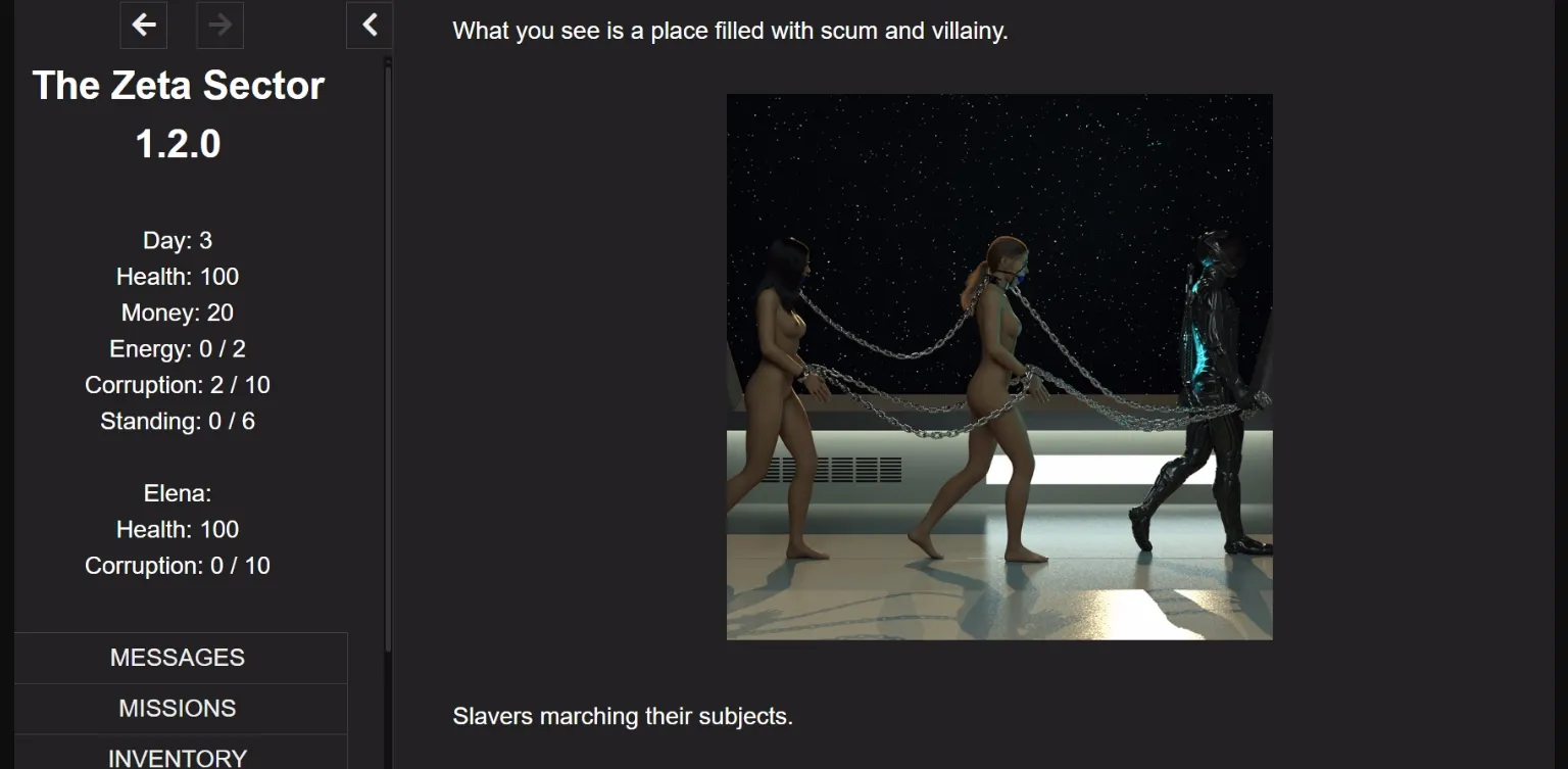 HTML The Zeta Sector [v1.2.51] [Primal356] | Free Adult Games