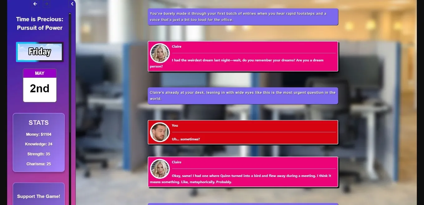 HTML Time Is Precious [v0.2] [Hyland Games] | Free Adult Games