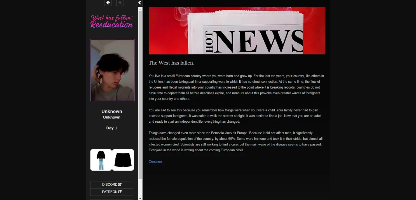 HTML West Has Fallen  Reeducation [v0.2.0b] [bastardSon099] | Free Adult Games