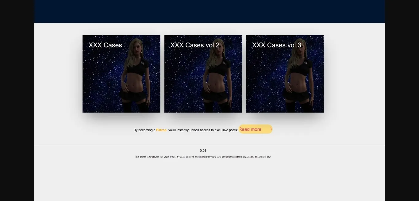 HTML XXX CASES [v0.03] [root] | Free Adult Games